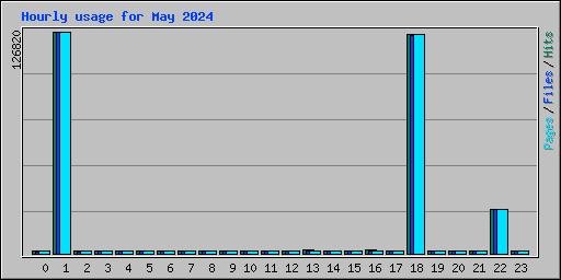 Hourly usage for May 2024